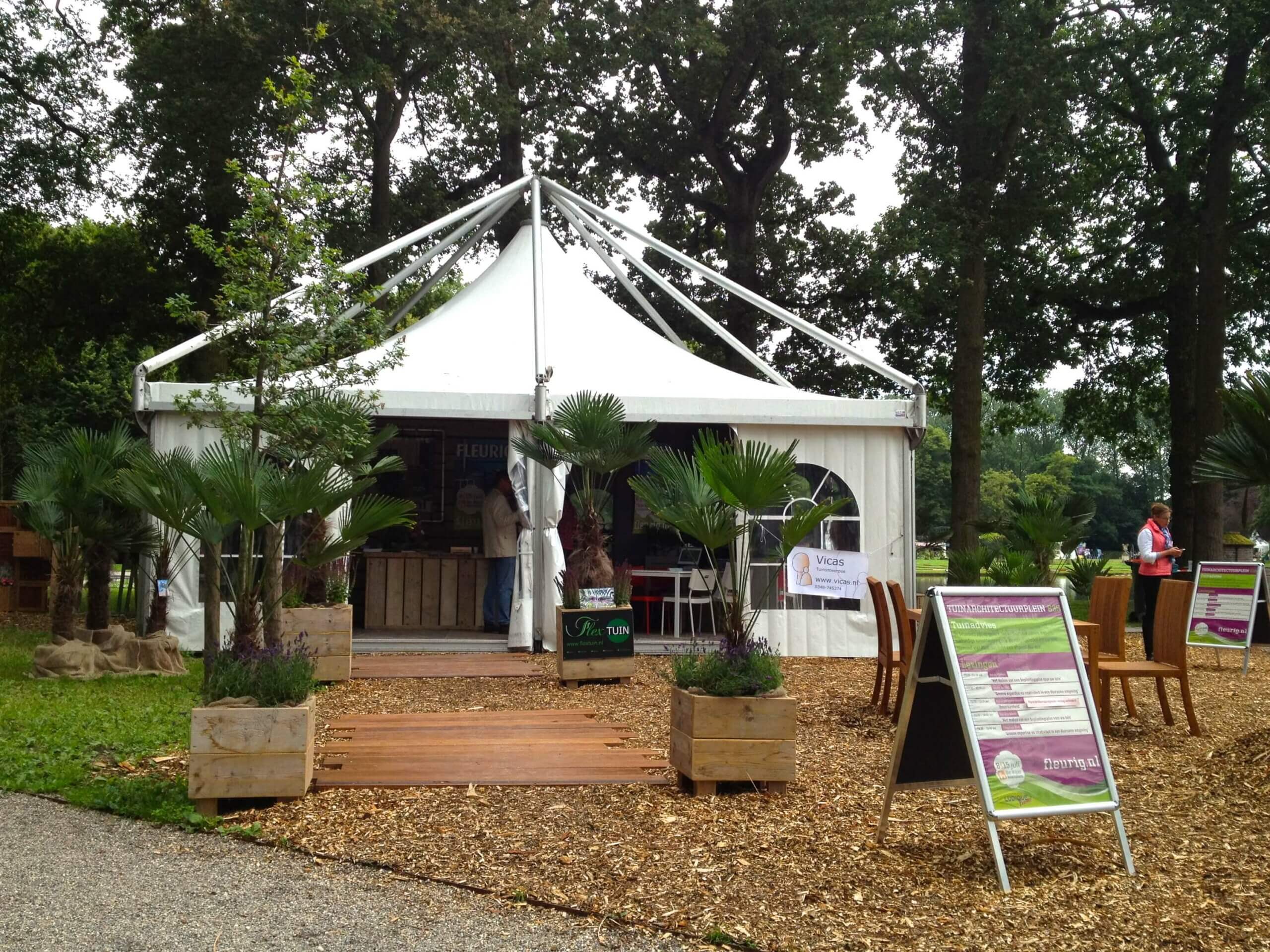 Tuinontwerpers op Fleurig 2012